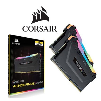 CORSAIR VENGEANCE RGB PRO 08 GB LPX DDR4 3200 MHz DESKTOP GAMING RAM
