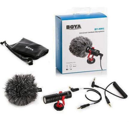 BOYA BY-MM1 COMPACT ON CAMERA VIDEO MICROPHONE