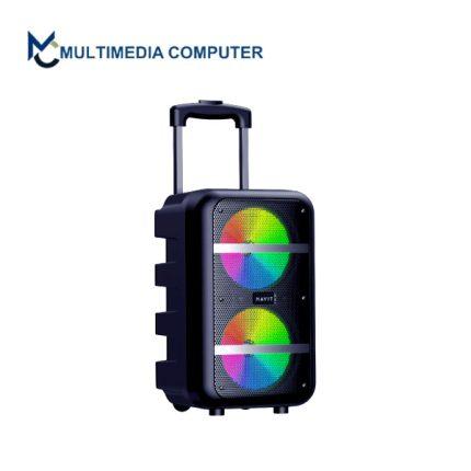 HAVIT SQ116BT BLUETOOTH PORTABLE TROLLEY SPEAKER WITH MICROPHONE